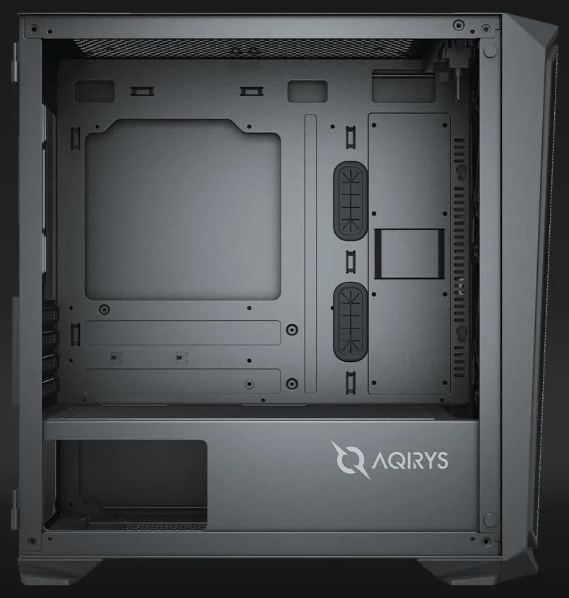 Carcasa AQIRYS WEZEN, RGB, Mid Tower, Black — miniatură