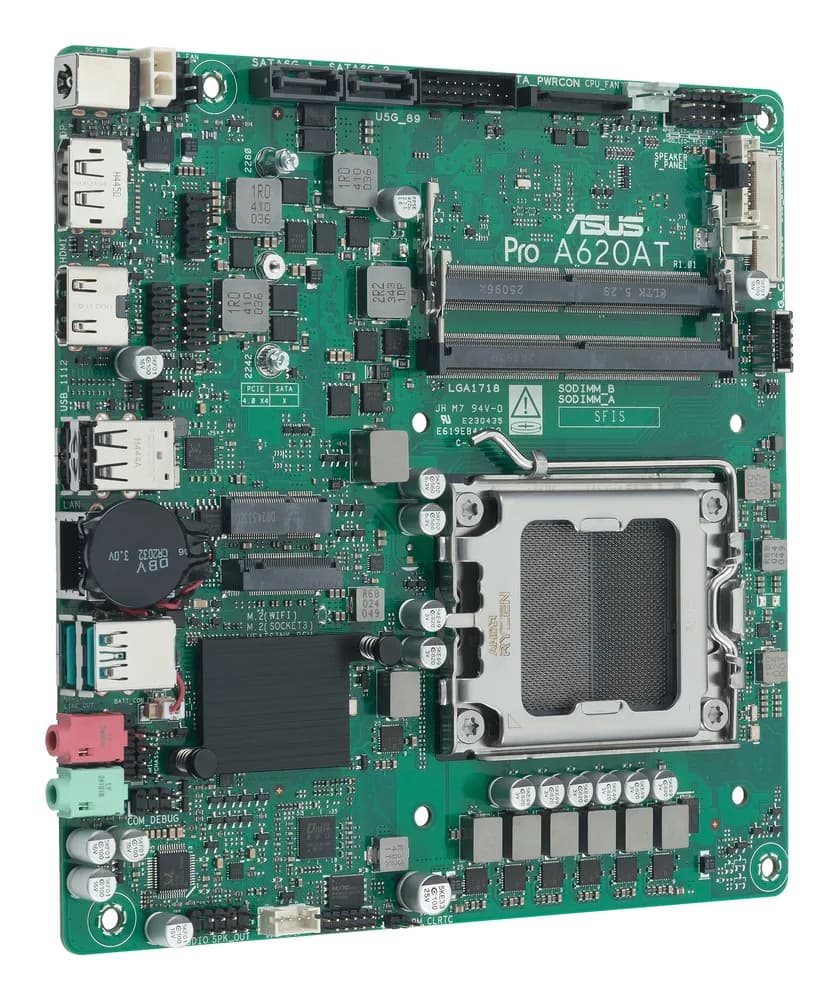 Placa de baza PRO B840M-B AMD B840 Socket AM5 mATX "90MB1L5M-M0EAYC" — miniatură