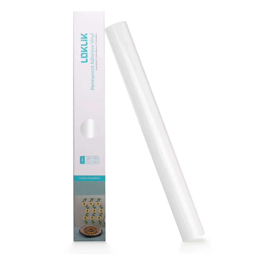 Accesoriu gravator laser LOKLiK Permanent Adhesive Vinyl Glossy (SG-JST-0358-US-L-B2B) — miniatură