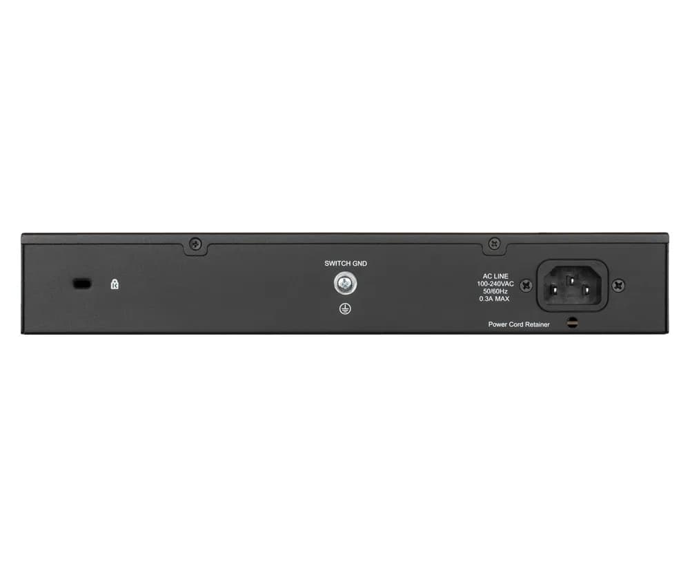 SWITCH D-LINK SMART 24 porturi Gigabit carcasa metalica, rackabil, "DGS-1100-24V2" — miniatură
