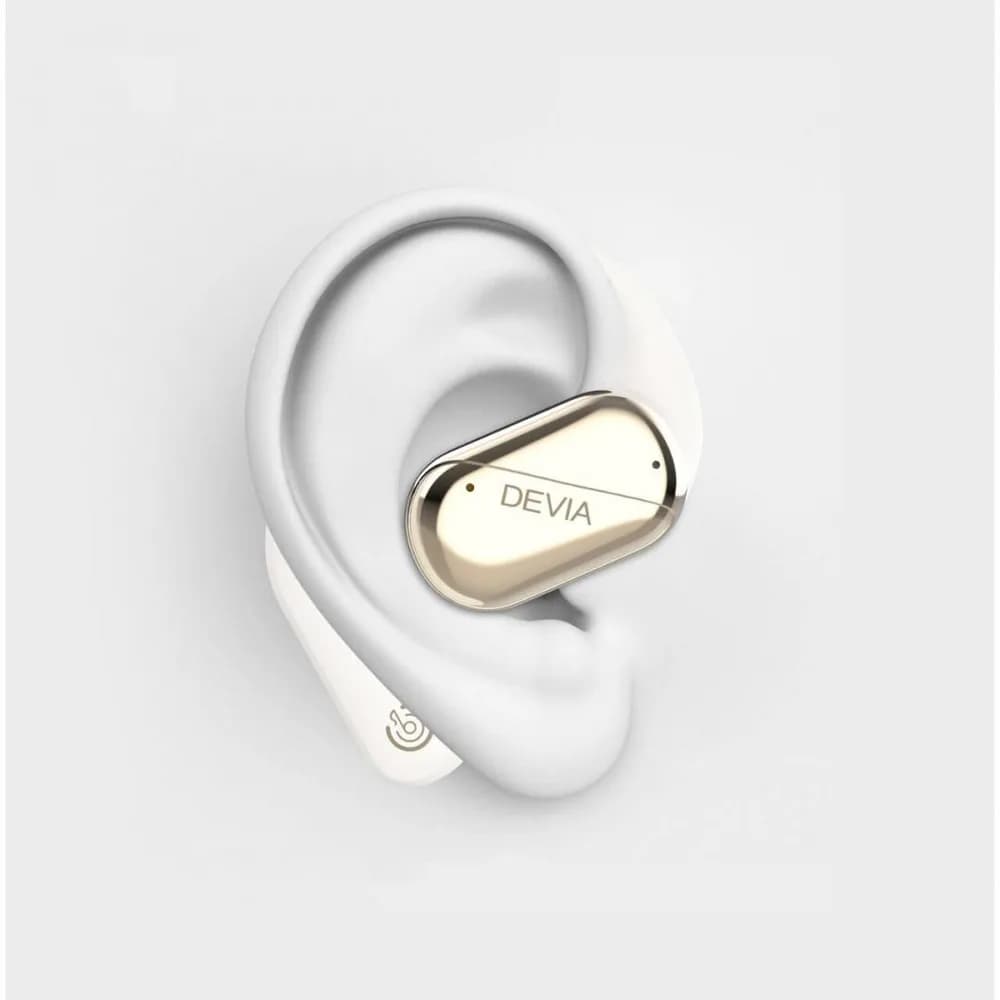 Devia Casti Bluetooth Wireless Open-Ear OWS Lite1 Bej — miniatură