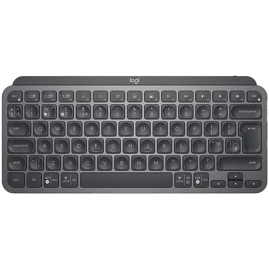 LOGITECH MX Mechanical Mini Bluetooth Illuminated Keyboard - GRAPHITE - US INTL - TACTILE, "920-010780"