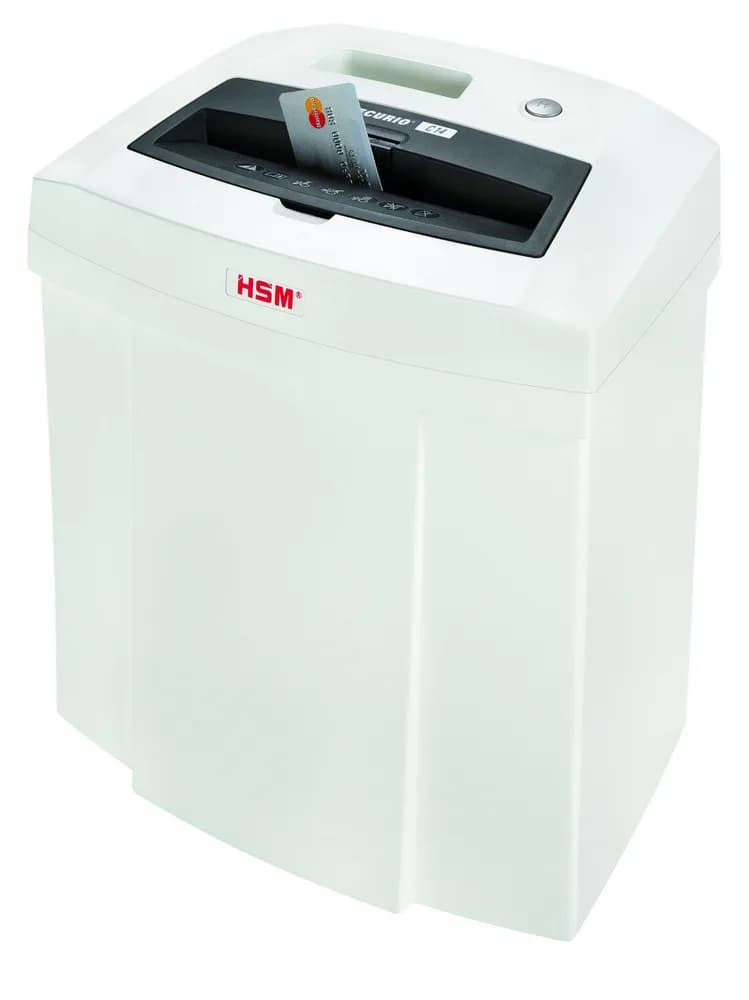 Distrugator documente manual HSM Securio C14, 10-12 coli, fasie (3,9 mm), securitate 2 "H-2250111" — miniatură