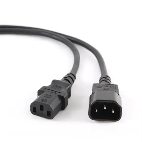 CABLU alimentare GEMBIRD 5m, intrare C13, iesire C14, 10A, 3x1mm3, black, "PC-189-075-5M"