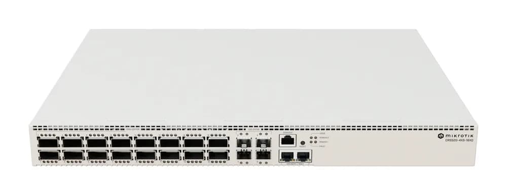 NET ROUTER/SWITCH 16PORT SFP28/CRS520-4XS-16XQ-RM MIKROTIK "CRS520-4XS-16XQ-RM" — miniatură