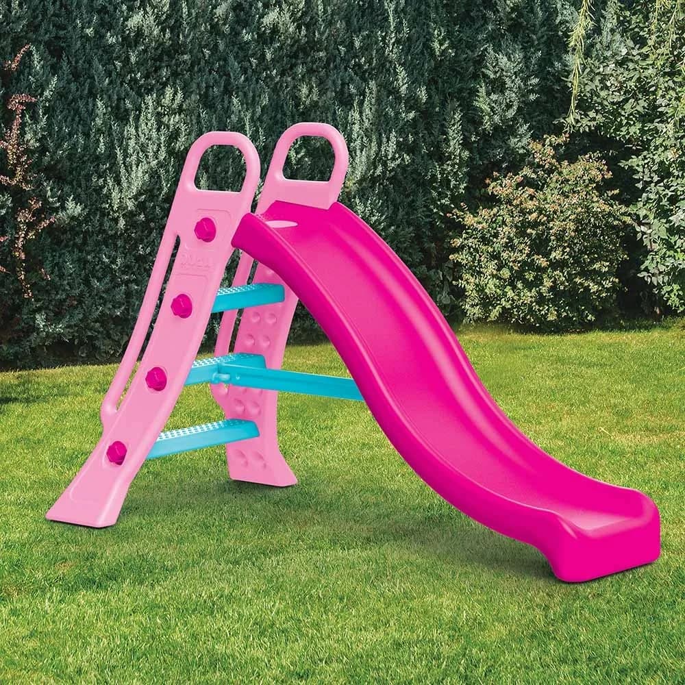 Tobogan apa, Roz-Unicorn, 165x104x77.5 cm - Dolu — miniatură