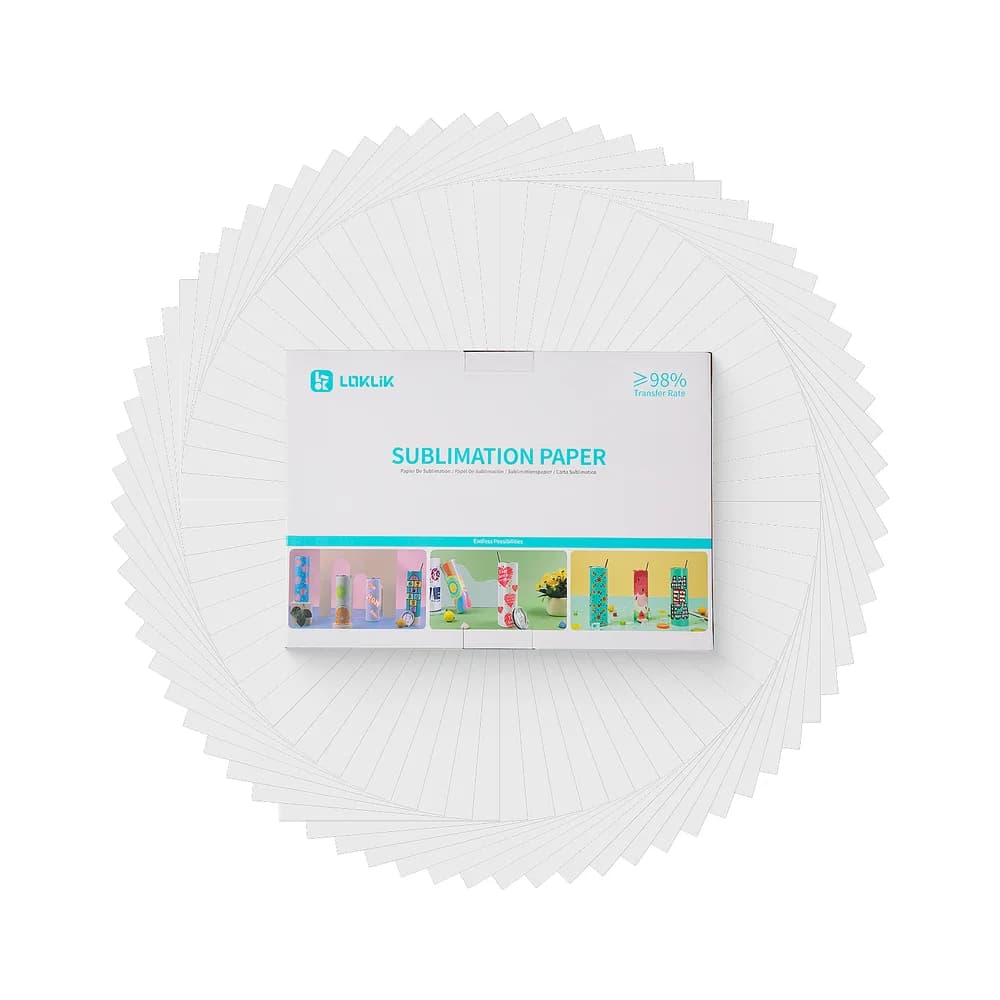 Accesoriu gravator laser LOKLiK Sublimation Paper – 140-pack (BG-RSHZ-0039-US-L-B2B) — miniatură