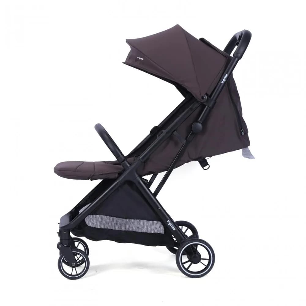 Carucior sport U-Grow autofold, 0-48 luni, gri — miniatură