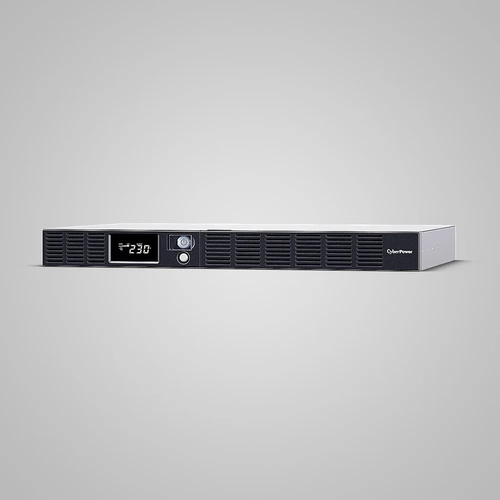 UPS CYBER POWER Line Int. cu manag,LCD,rack,1500VA/ 900W,AVR,6xIEC,display LCD,4xbaterie 6V/9Ah,Backup 4-14min,incarc.8h,USB,RS232,RJ45,GreenPower,serie OR,Rack 1U "OR1500ERM1U"
