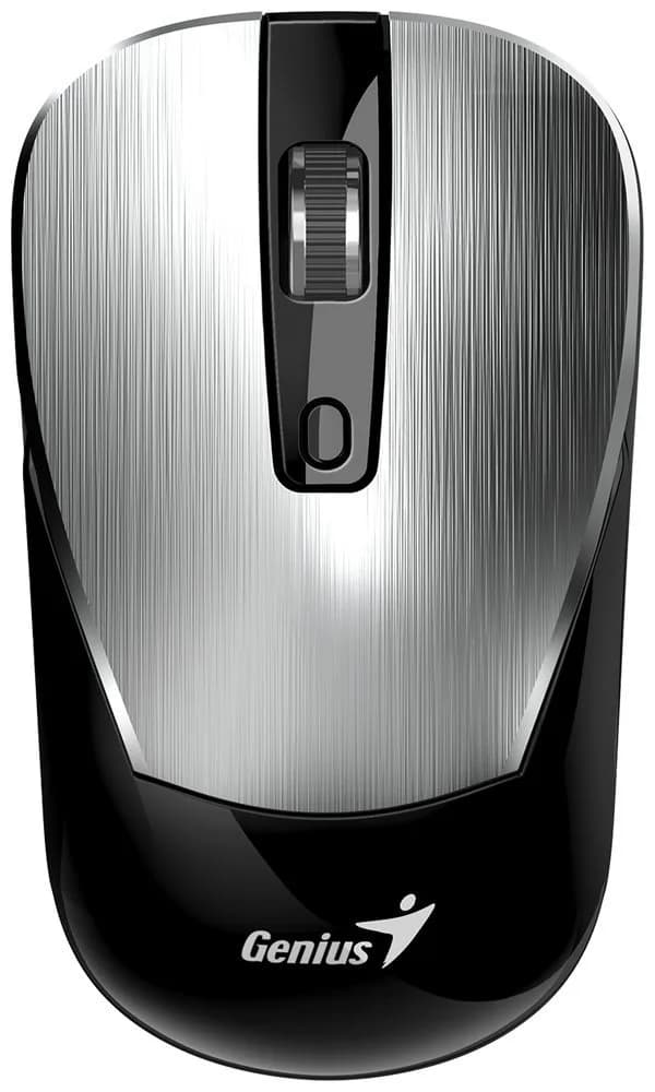 MOUSE Genius "NX-7125”, PC sau NB, wireless, 2.4G, BlueEye, 1200 dpi, butoane/scroll 3/1, argintiu, "31030044402"