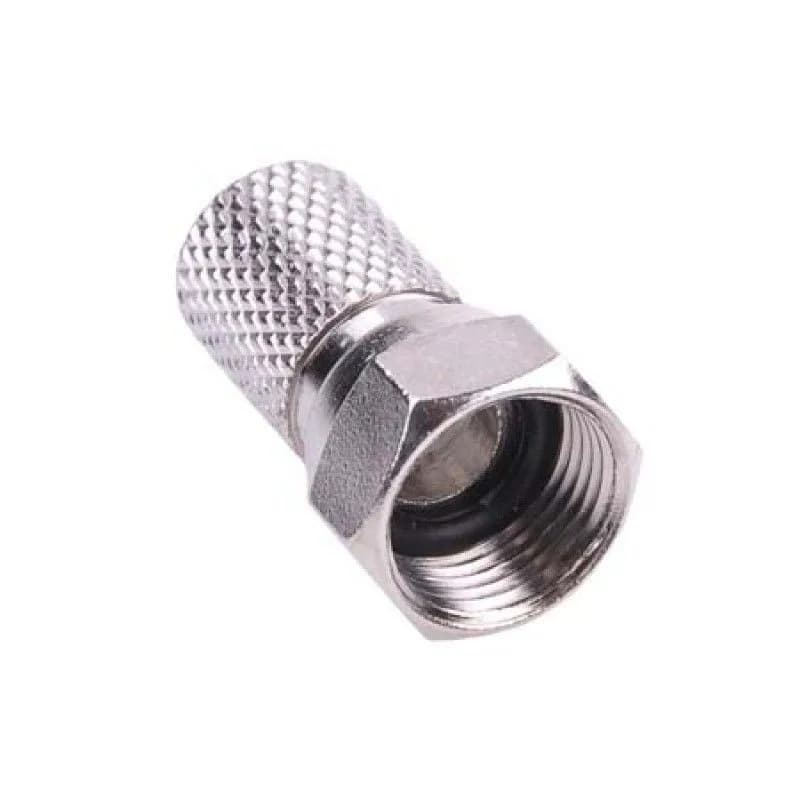 Mufa F metal cu garnitura, pentru spliter HQ, 100 buc "MUF-F-MET.HQ"