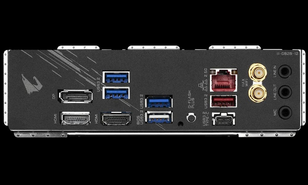 PLACA de BAZA Gigabyte "B550I AORUS PRO AX", skt AM4, mini ITX, AMD B550, 2 x DDR4, max. 64 GB, 4 x SATA, 1 x M.2, 7.1, "B550I AORUS PRO AX" — miniatură