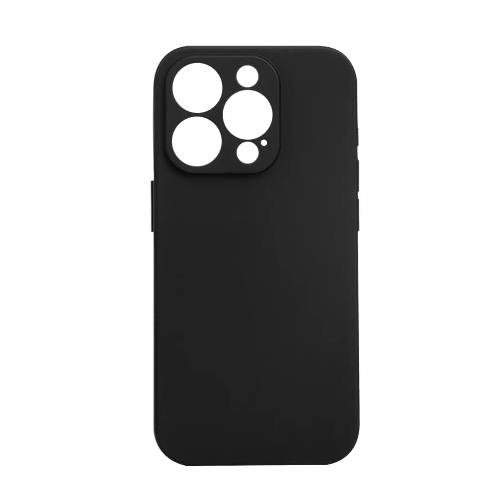 Husa Iphone 15 Pro Spacer, grosime 1.5mm, material flexibil TPU, negru "SPPC-AP-IP15P-TPU" — miniatură