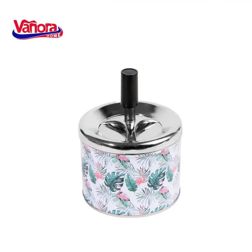 SCRUMIERA ANTI-VANT CU BUTON 9x11 CM — miniatură