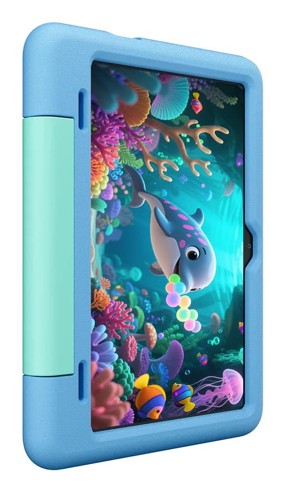 Blackview Tab 20 Kids WiFi 10.1-inch 800x1280 HD 60Hz Unisoc Tiger T310 2Hz 4GB + 64GB 6600mAh Cam 5MP/8MP WiFi5 Android 15 Bubble Blue "BVTAB20KIDS_BL_EU" — miniatură