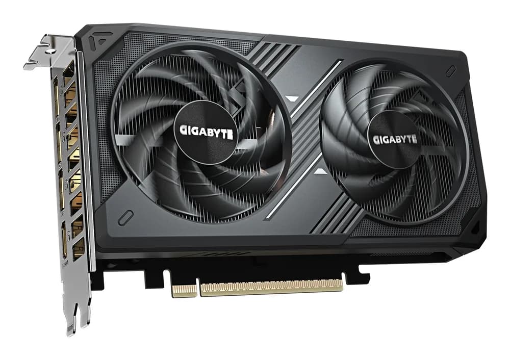 PLACA VIDEO GIGABYTE GeForce RTX 5060 WINDFORCE MAX OC 8GB, GDDR7, 128 bit "GV-N5060WF2MAX OC-8GD" — miniatură