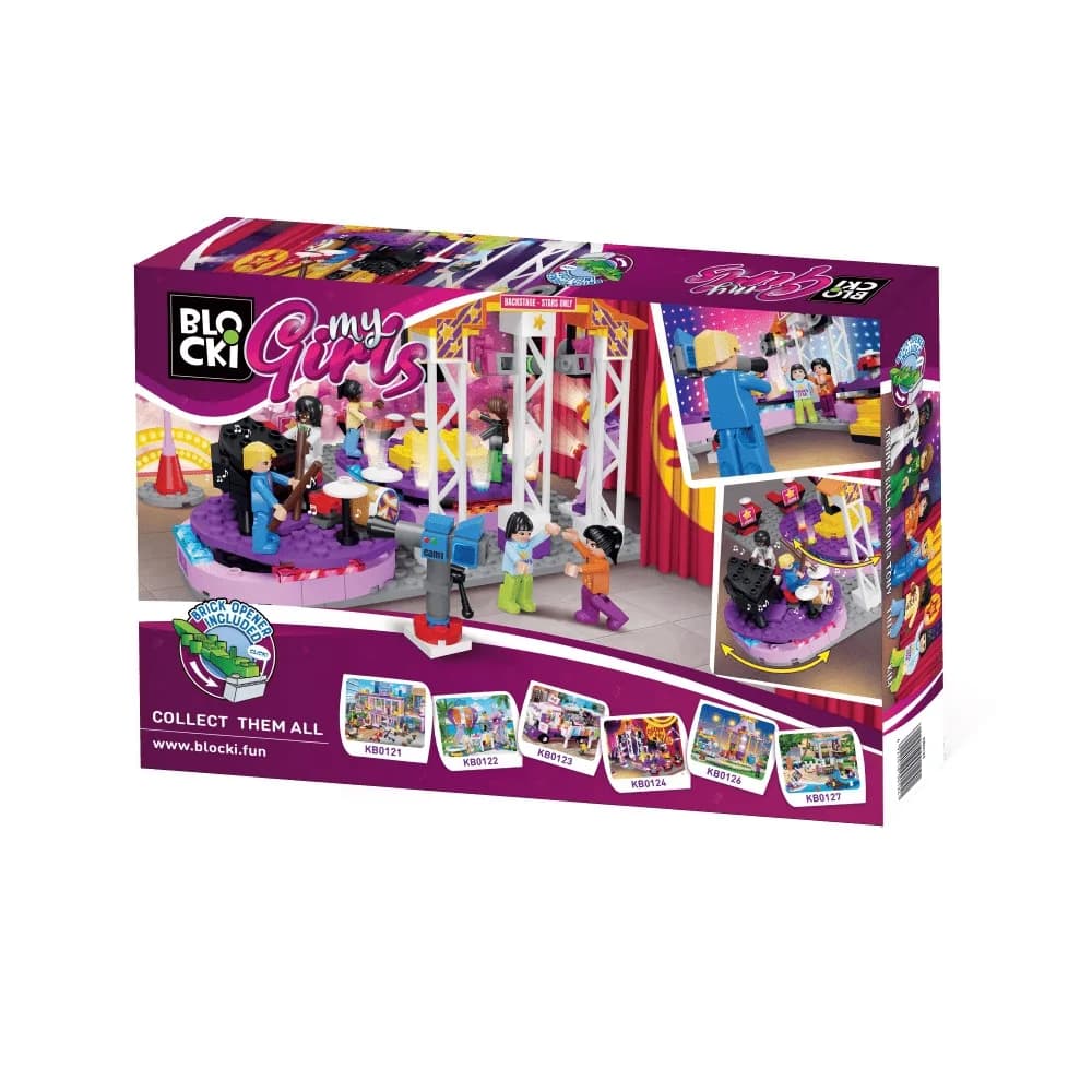 Blocki My Girls, Scena de spectacol, 290 piese — miniatură