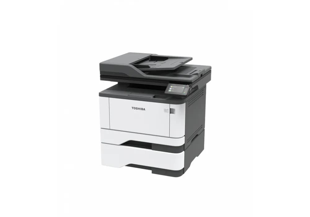 Multifunctional Laser Mono Toshiba e-STUDIO 409S, A4, Functii: Impr.|Scan.|Cop.|Fax, Viteza de Printare Monocrom: 40ppm, Viteza de printare color:, Conectivitate:USB|Ret, Duplex:Da, ADF:DADF "6B000001177" — miniatură