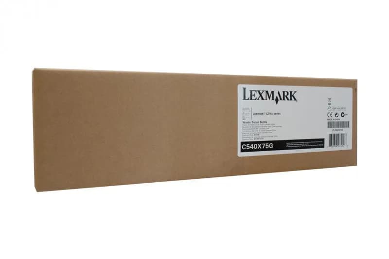 Waste toner Lexmark C540X75G, black, 36 k mono, 18 k color, C2132, C540n, C543dn, C544dn, C544dtn, C544dw, C544n, C546dtn, CS310dn, CS310n, CS410dn, CS410dtn, CS410n, CS510de, CS510dte, CX310dn, CX310n, CX410de, CX410de with 3 year Onsite Service, CX410dte, CX410e, CX510de