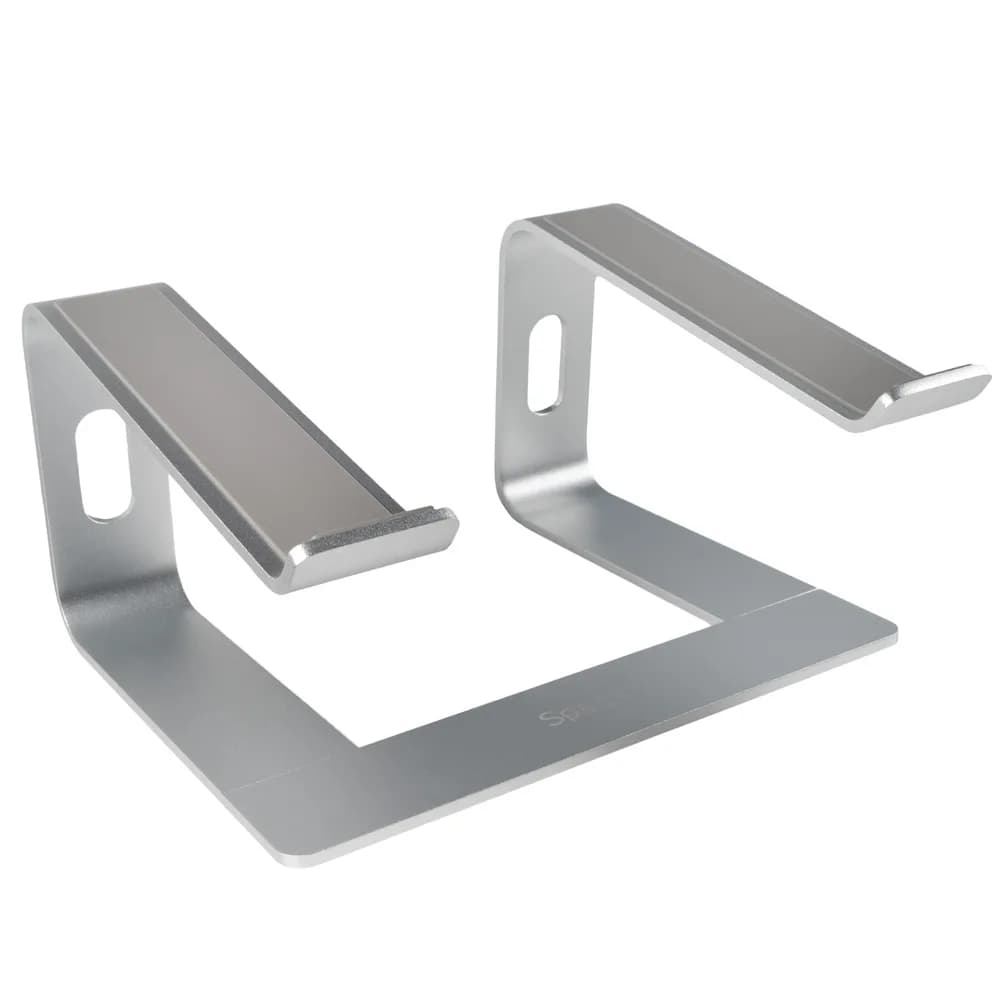 Stand Notebook Spacer 15.6", aluminiu, demontabil, inalta laptopul la 150mm, "SPNS-FIXED"