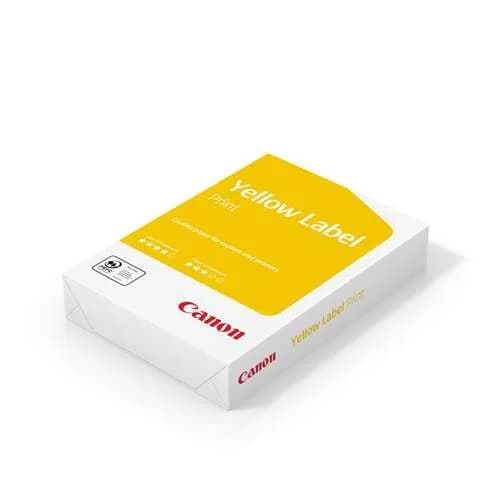 Hartie copiator CANON Yellow Label, A4, 500 coli