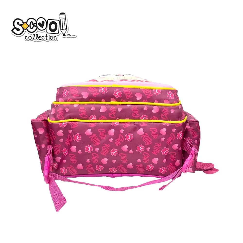 Ghiozdan 3D, cu led, 40x32x19.5 cm, CUTE KITTY - S-COOL — miniatură