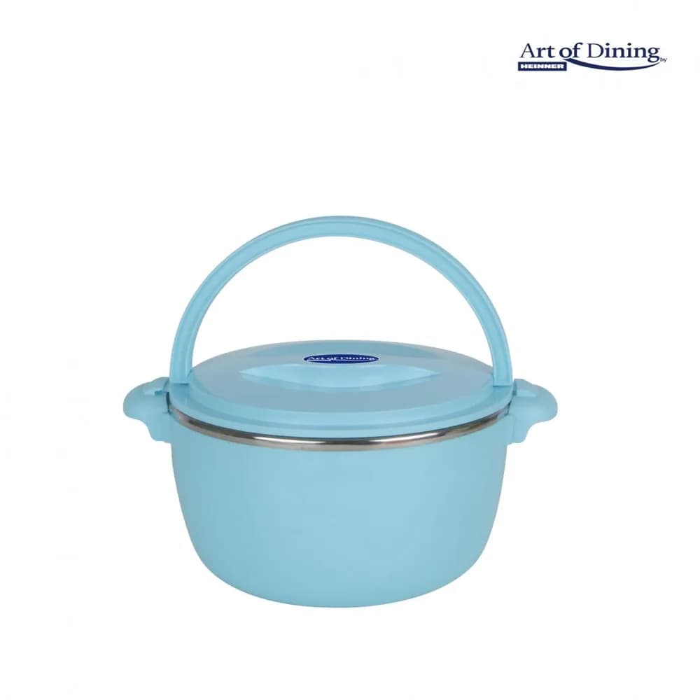 SET 3 CASEROLE TERMICE 2+4+6L,BELLY BEIGE, ART OF DINING BY HEINNER — miniatură