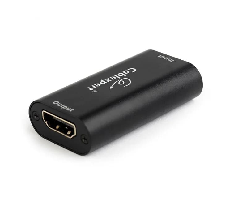REPEATER semnal GEMBIRD, HDMI (M) la HDMI (M), extindere semnal pana la 40m, negru, "DRP-HDMI-02"