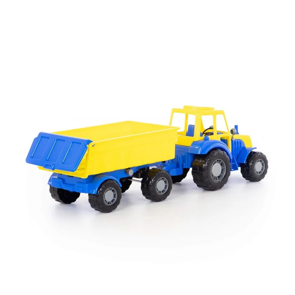 Tractor cu remorca - Altay, 59x17x18cm, Polesie — miniatură