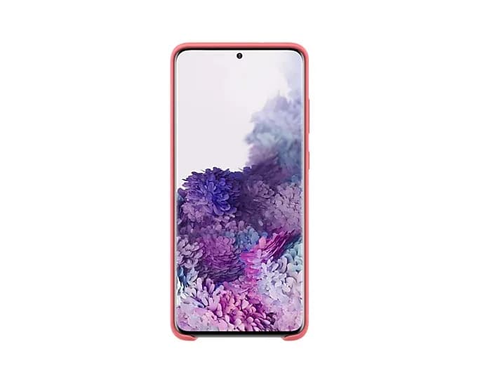 HUSA Smartphone Samsung, pt Galaxy S20+, tip back cover (protectie spate), plastic, kvadrat Cover, rosu, "EF-XG985FREGEU" — miniatură