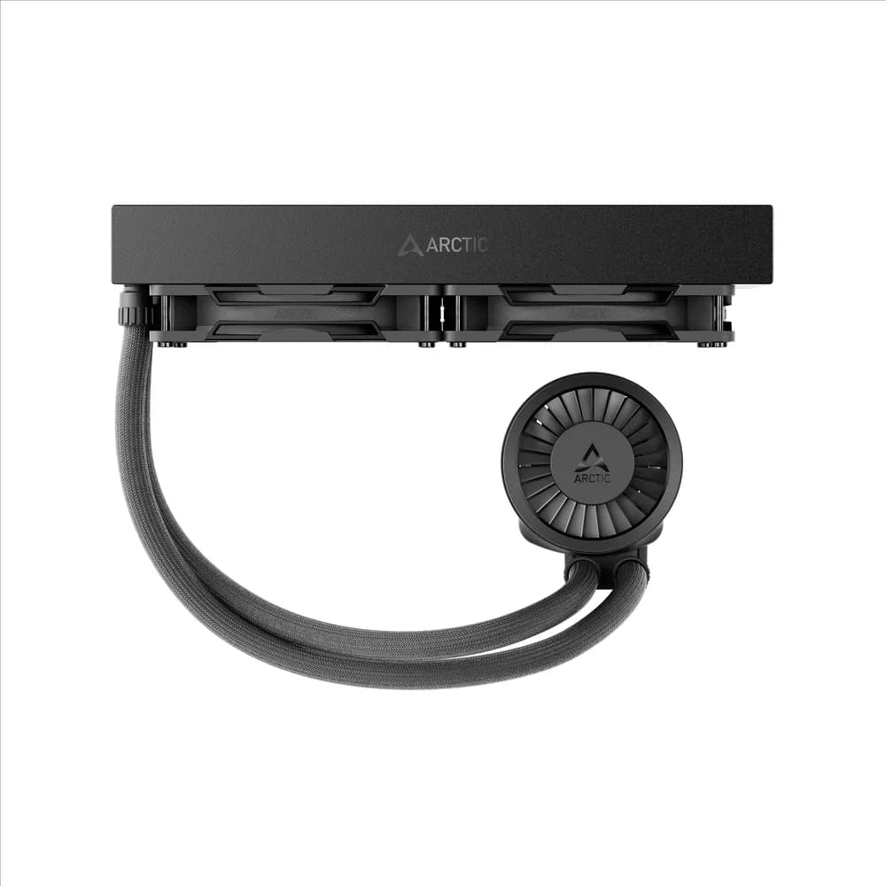 COOLER Arctic "Liquid Freezer III Pro 280", skt. LGA1851, LGA 1700, AM4, AM5, racire cu lichid, 2 x 140mm P14 Pro, 800 - 2800 RPM, negru "ACFRE00179A" — miniatură