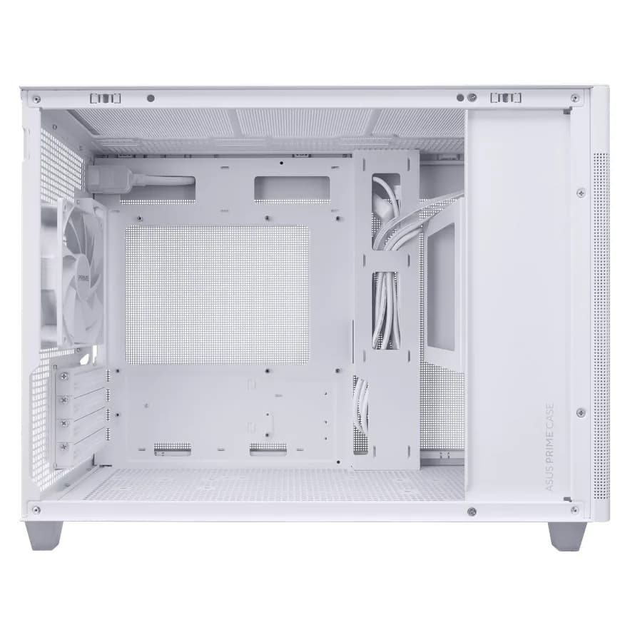 Carcasa ASUS AP201 PRIME CASE TG WHITE, Mini Tower, White — miniatură