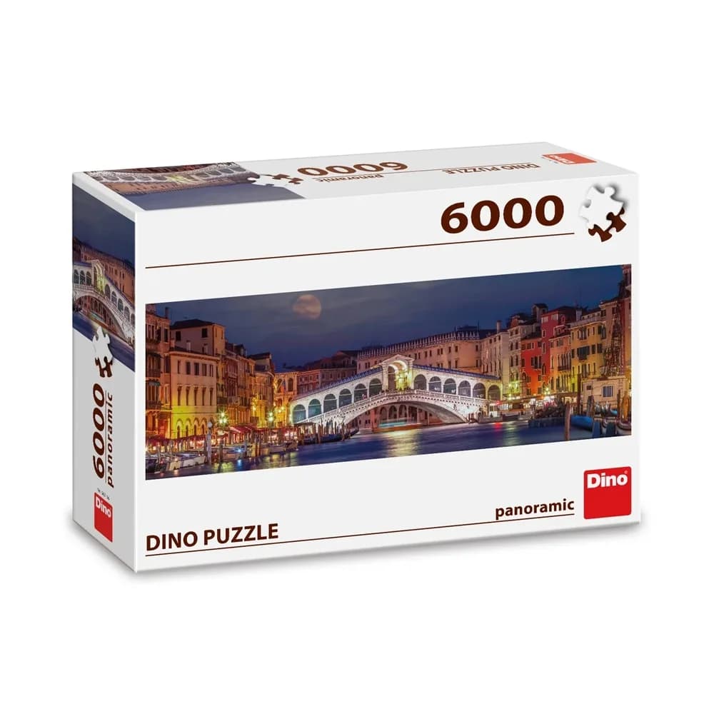 Puzzle 6000 piese, Podul Rialto - DINO TOYS — miniatură