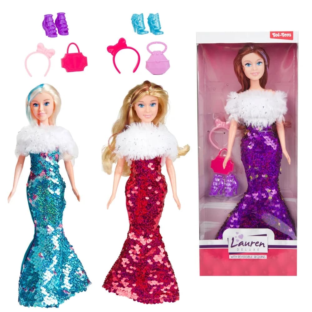 Papusa cu accesorii - Toi-Toys