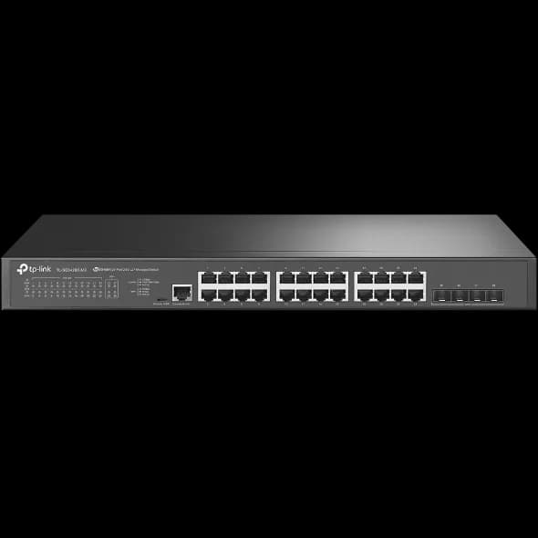 Switch TP-Link cu management JetStream 24-Port 2.5GBASE-T L2+ Managed Switch with 4 10GE SFP+ Slots "TL-SG3428X-M2"