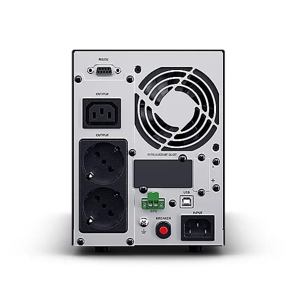 UPS CYBER POWER Online dubla conversie cu Sinusoida Pura, tower, 1000VA 900W 1xIEC C13 2xSchuko, "OLS1000EA-DE" — miniatură