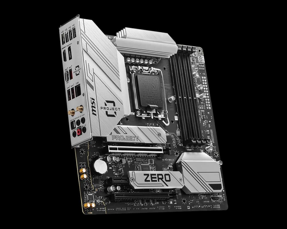 Placa de baza MSI B760M PROJECT ZERO "B760M PROJECT ZERO" — miniatură