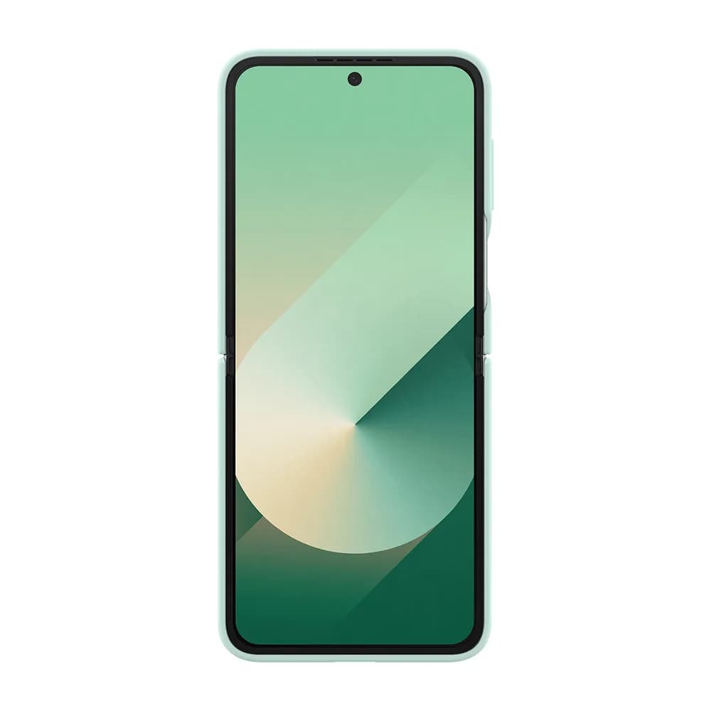 Capac protectie spate Silicone Case Galaxy Z Flip 6 Verde Mint "EF-PF741TMEGWW" — miniatură