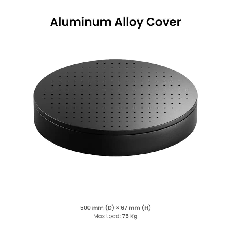 Scaner 3D Revopoint Electric Large Turntable Aluminum Alloy Cover — miniatură