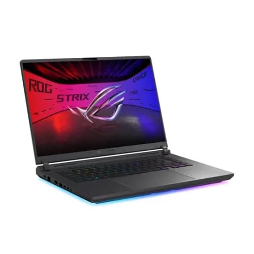 Laptop Gaming ASUS ROG Strix G16, cu procesor Intel Core Ultra 7 255HX, 16'' IPS, 32 GB DDR5, 1 TB, NVIDIA GeForce RTX 5070 Ti, 12GB GDDR7, Fara OS — miniatură