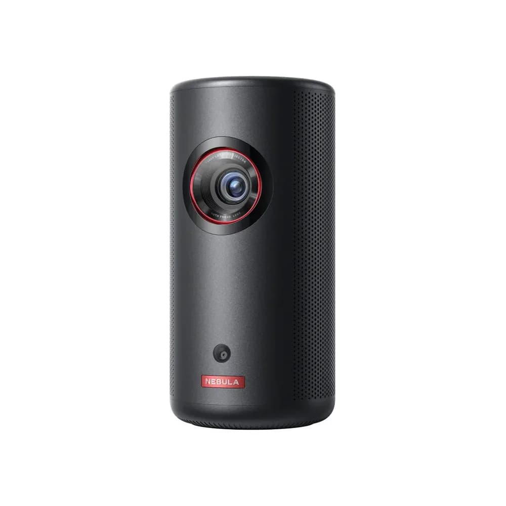 Proiector smart portabil Anker, Nebula Capsule 3 Laser, DLP, Full HD, 300 lm, acumulator 15.000 mAh, HDMI, USB-C, AUX,Wi-Fi, Bluetooth, negru, "D2426212" - 0194644112257
