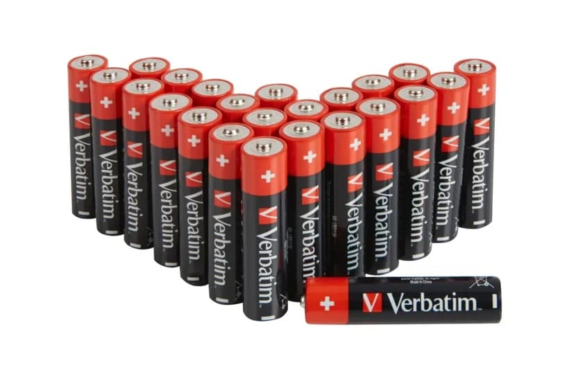 BATERIE VERBATIM AA (R6), 1.5V alcalina, 24 buc., "49505" — miniatură