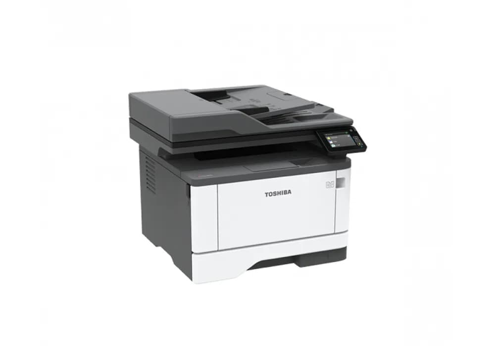 Multifunctional Laser Mono Toshiba e-STUDIO 409S, A4, Functii: Impr.|Scan.|Cop.|Fax, Viteza de Printare Monocrom: 40ppm, Viteza de printare color:, Conectivitate:USB|Ret, Duplex:Da, ADF:DADF "6B000001177"