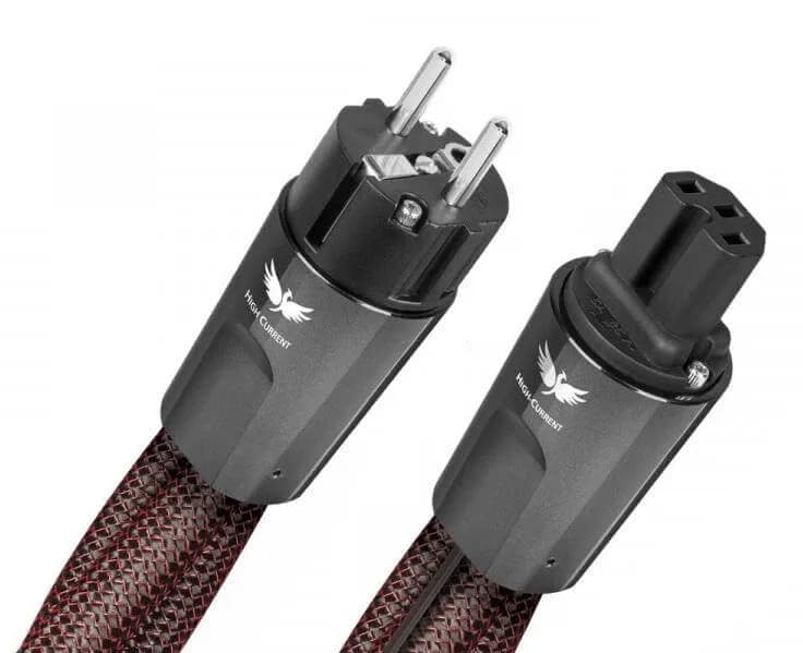 Cablu alimentare AudioQuest Firebird High (Variable) Current EU IEC15, 2m, DBS Carbon
