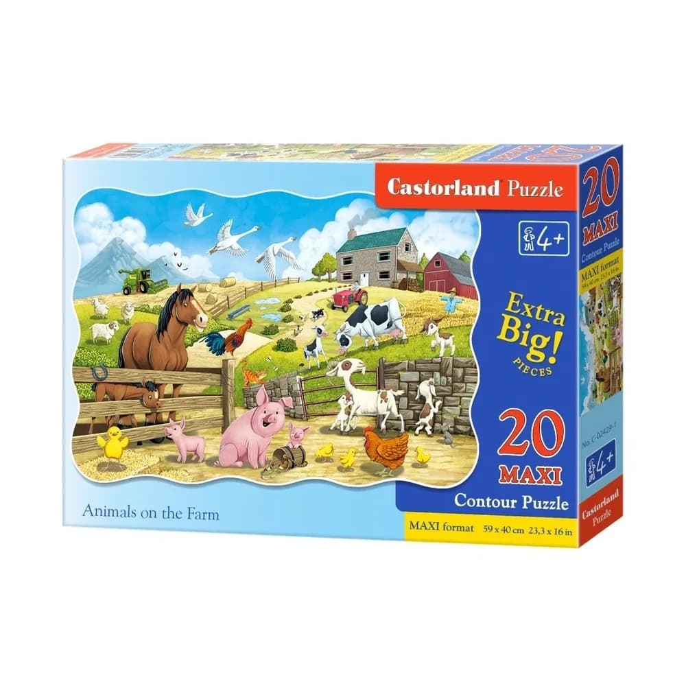 Puzzle Maxi 20 piese - Castorland — miniatură