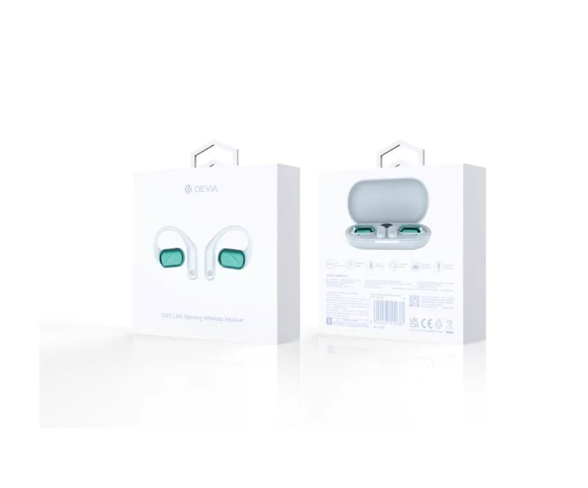 Devia Casti Bluetooth Wireless Open-Ear OWS Lite1 Albastru — miniatură