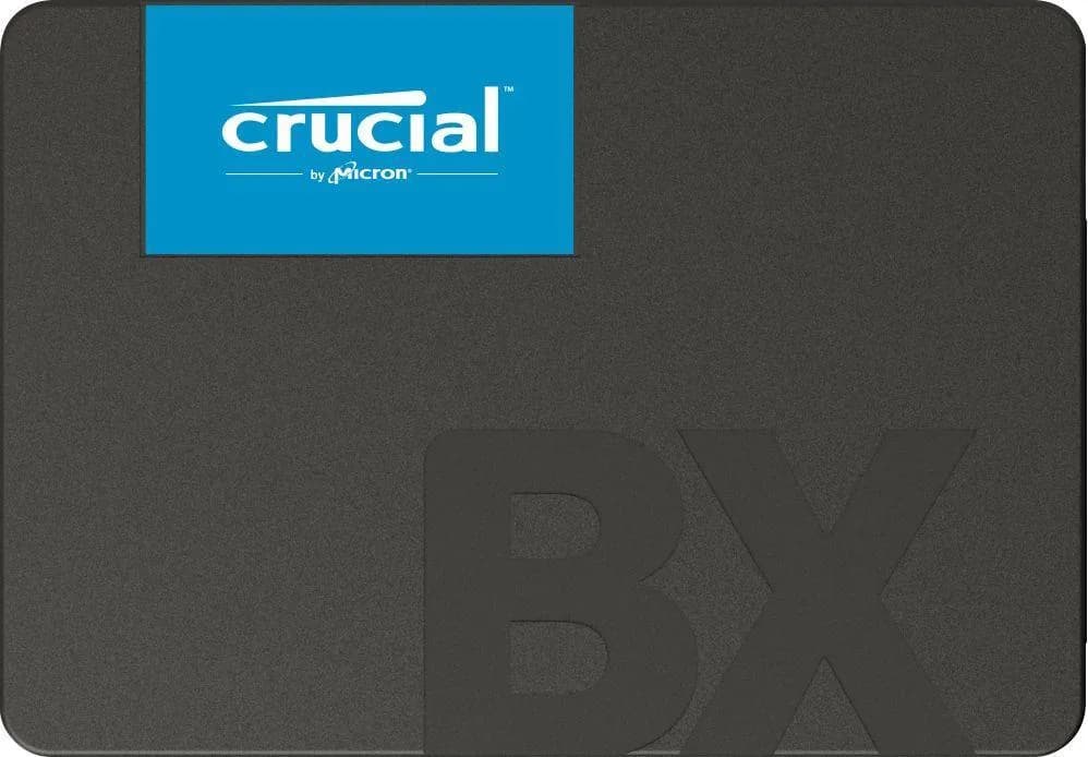 CRUCIAL BX500 500GB SSD, 2.5" 7mm, SATA 6 Gb/s, Read/Write: 540 / 500 MB/s "CT500BX500SSD1"
