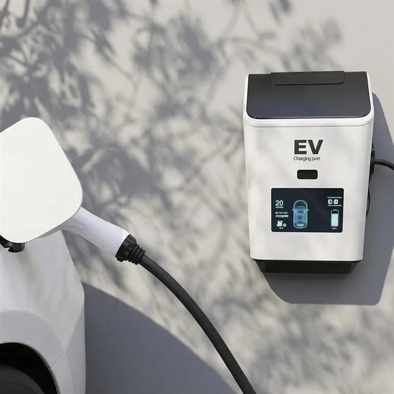 CABLU incarcare auto EV GEMBIRD, Type 2 (T) la Type 2 (M), 32A, trifazat, 22KW, cablu 5x6mm2 + 2x0.05mm2, IP55, 8m, black, "EV-T2MF-22KW-8M" — miniatură