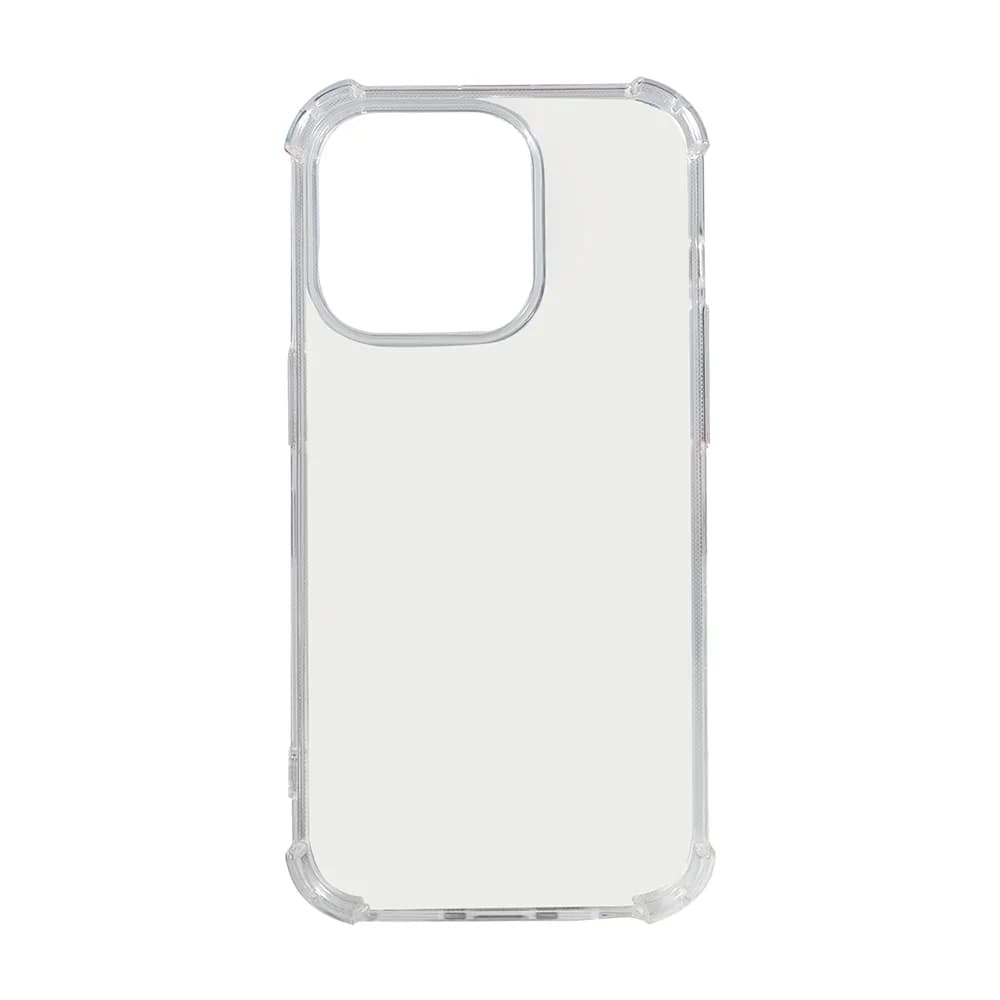Husa Iphone 14 Pro Spacer, grosime 1.5mm, protectie suplimentara antisoc la colturi, material flexibil TPU, transparenta "SPPC-AP-IP14P-CLR" — miniatură