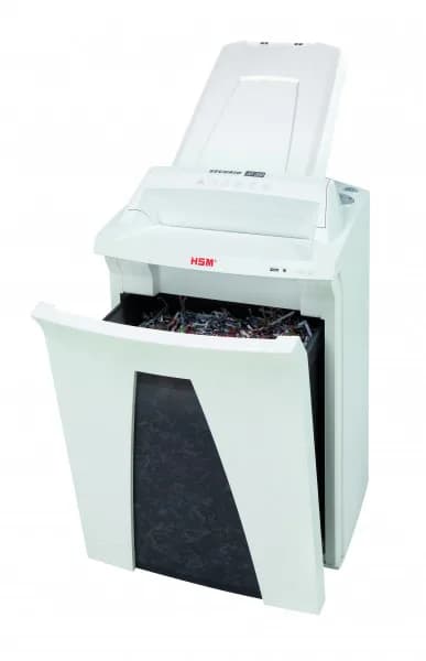 Distrugator documente automat HSM Securio AF350, 12-14 coli, cross cut (4.5 x 30mm), securitate 4 "H-2113111" — miniatură